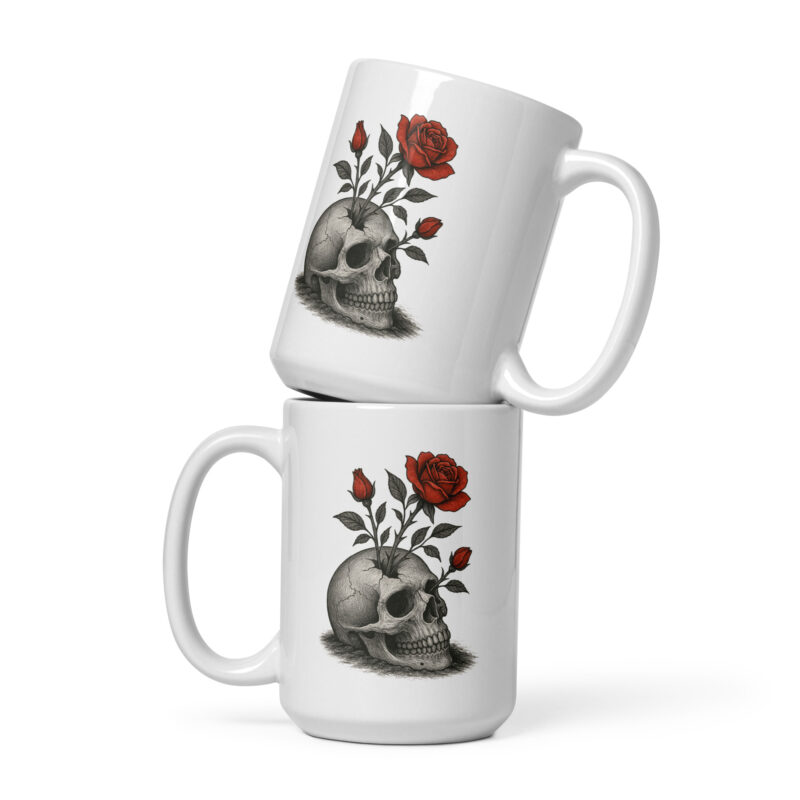 Rosen aus der Dunkelheit Tasse – Home & Living – klamottn.de