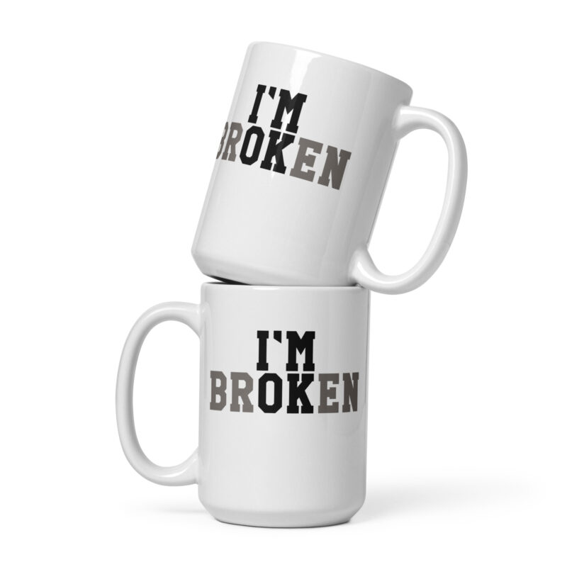 I'm Broken - I'm Ok Tasse – Home & Living – klamottn.de