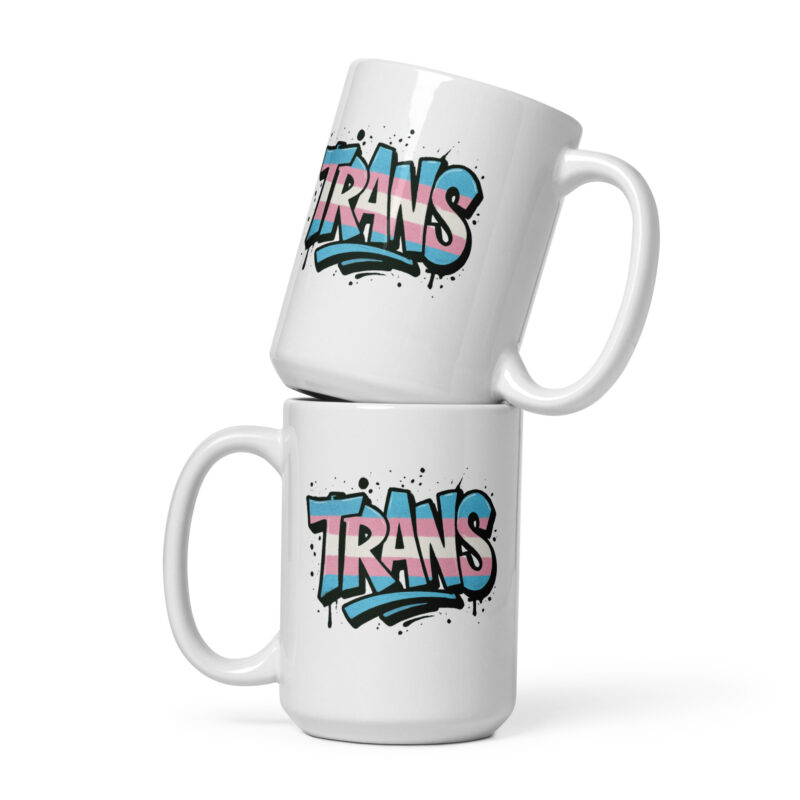 Trans Pride Graffiti Tasse – Home & Living – klamottn.de