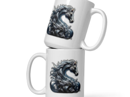 Majestät des silbernen Pferdes Tasse – Home & Living – klamottn.de Majestät des silbernen Pferdes Tasse – Home & Living – klamottn.de