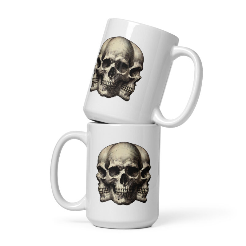 Dreifacher Totenschädel Tasse – Home & Living – klamottn.de