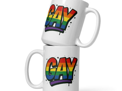Gay Graffiti Pride Tasse – Home & Living – klamottn.de Gay Graffiti Pride Tasse – Home & Living – klamottn.de