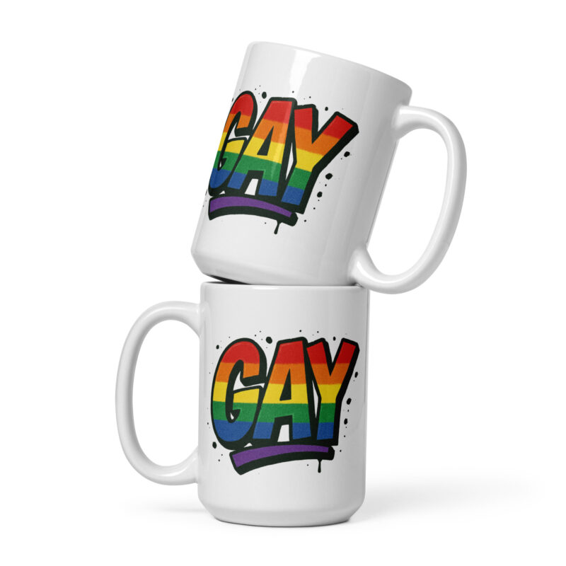 Gay Graffiti Pride Tasse – Home & Living – klamottn.de