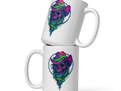 Schädelcowboy mit Schlange Tasse – Home & Living – klamottn.de Schädelcowboy mit Schlange Tasse – Home & Living – klamottn.de