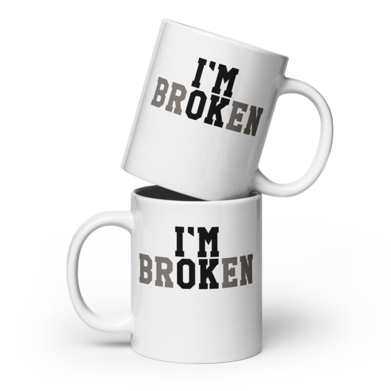 I'm Broken - I'm Ok Tasse – Home & Living – klamottn.de