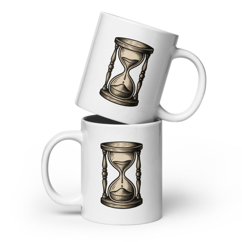 Zeit vergeht Sanduhr Tasse – Home & Living – klamottn.de