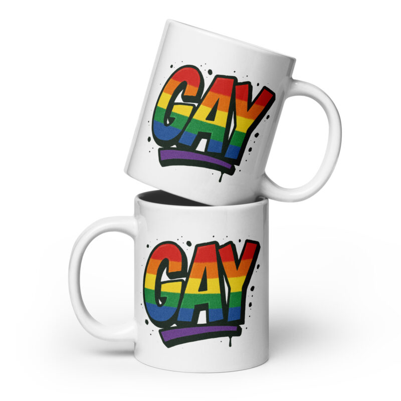 Gay Graffiti Pride Tasse – Home & Living – klamottn.de