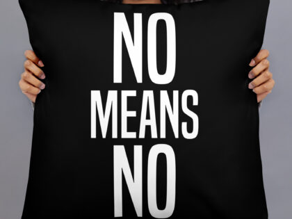 No means No Basic-Kissen – Home & Living – klamottn.de No means No Basic-Kissen – Home & Living – klamottn.de