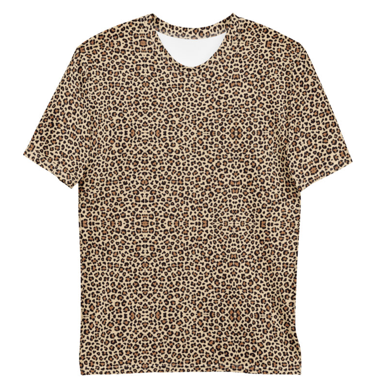 Wilder Leopardenprint Unisex-T-Shirt – T-Shirts – klamottn.de