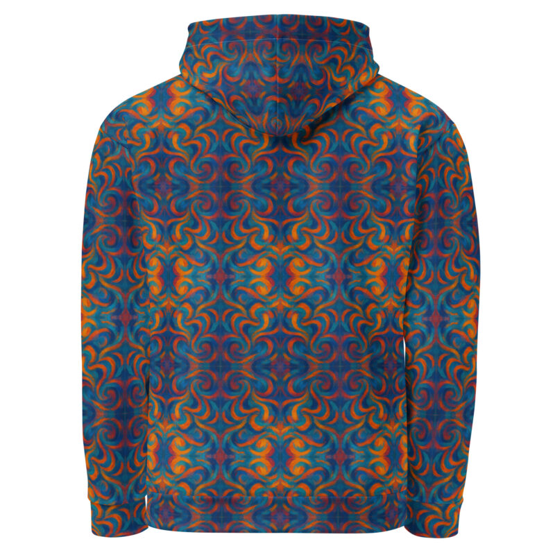 Feuer und Wasser Wirbel Unisex-Kapuzenpullover – Hoodies – klamottn.de