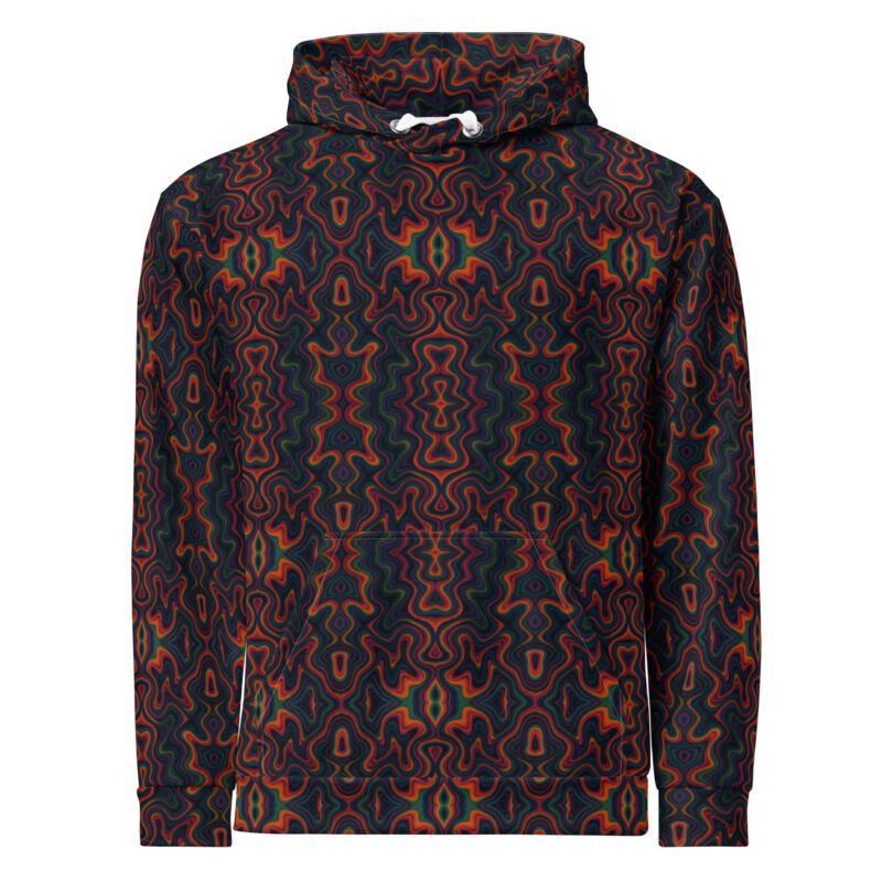 Psychedelische Farbwirbel Unisex-Kapuzenpullover – Hoodies – klamottn.de