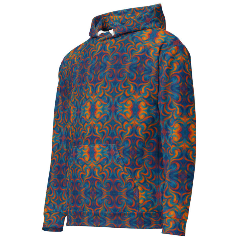 Feuer und Wasser Wirbel Unisex-Kapuzenpullover – Hoodies – klamottn.de