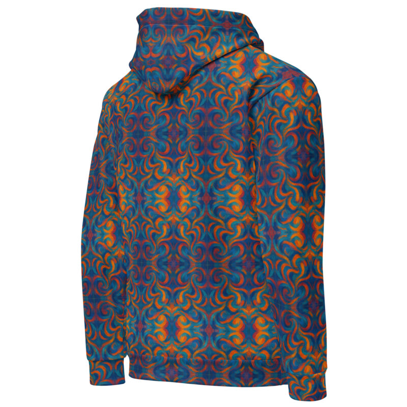 Feuer und Wasser Wirbel Unisex-Kapuzenpullover – Hoodies – klamottn.de