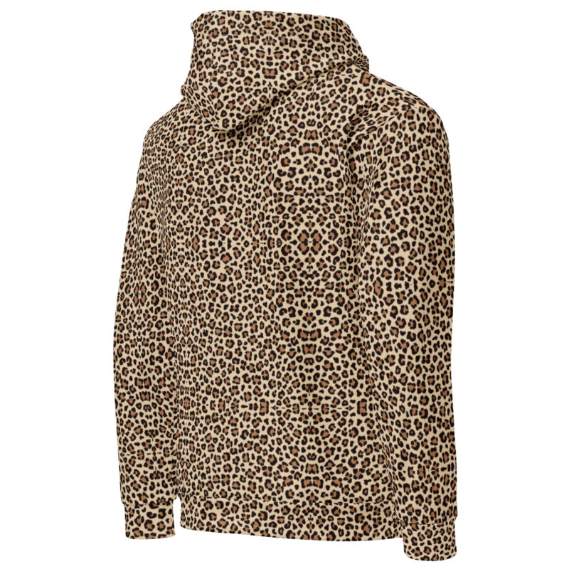 Wilder Leopardenprint Unisex-Kapuzenpullover – Hoodies – klamottn.de