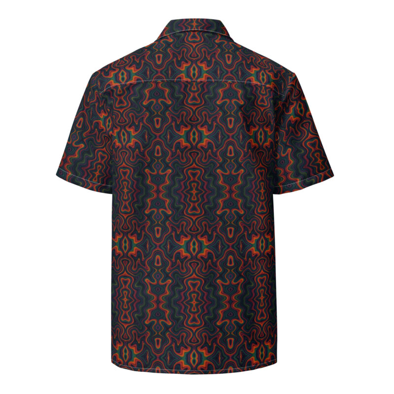 Psychedelische Farbwirbel Unisex-Hemd – Hemden – klamottn.de
