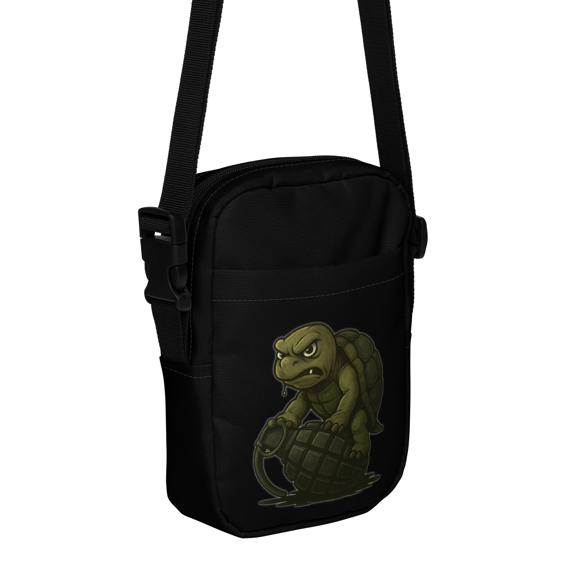 Wütende Schildkröte auf Granate Umhängetasche – Accessoires – klamottn.de Wütende Schildkröte auf Granate Umhängetasche – Accessoires – klamottn.de