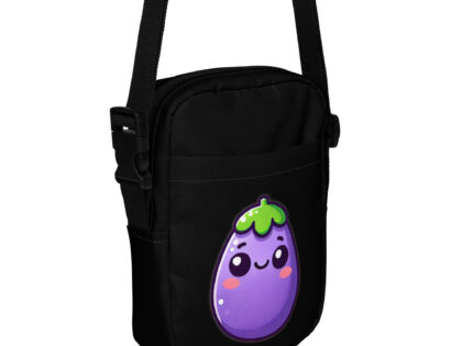 Kawaii Aubergine Umhängetasche – Accessoires – klamottn.de Kawaii Aubergine Umhängetasche – Accessoires – klamottn.de
