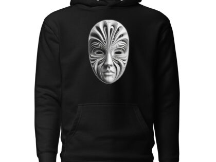 Futuristische Skulpturenmaske Unisex-Kapuzenpullover – Hoodies – klamottn.de Futuristische Skulpturenmaske Unisex-Kapuzenpullover – Hoodies – klamottn.de