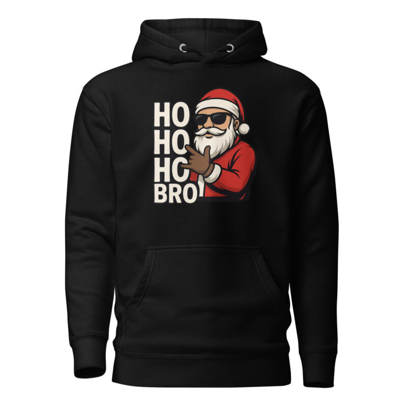 Ho Ho Ho Bro Unisex-Kapuzenpullover – Hoodies – klamottn.de