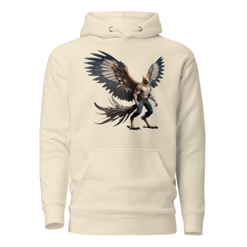 Majestätischer Greifen-Krieger Unisex-Kapuzenpullover – Hoodies – klamottn.de