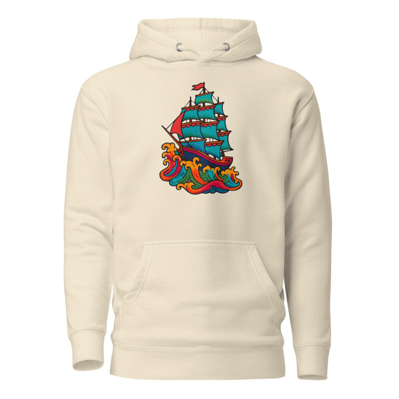 Wildes Piratenschiff Unisex-Kapuzenpullover – Hoodies – klamottn.de