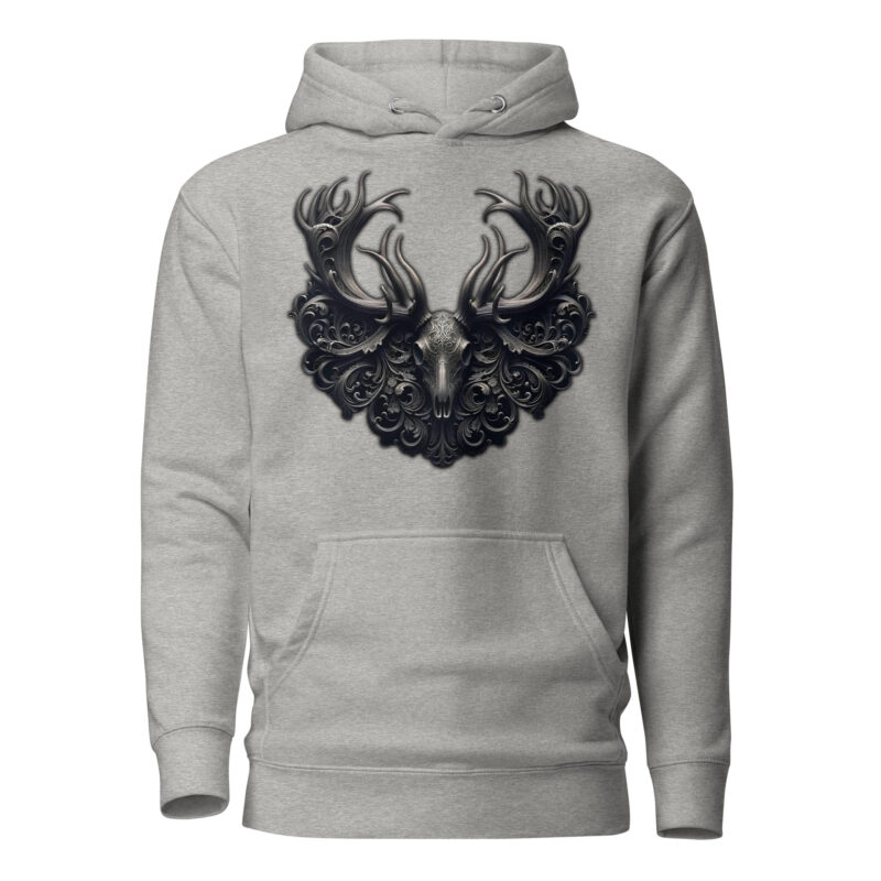 Mystischer Hirschschädel Unisex-Kapuzenpullover – Hoodies – klamottn.de