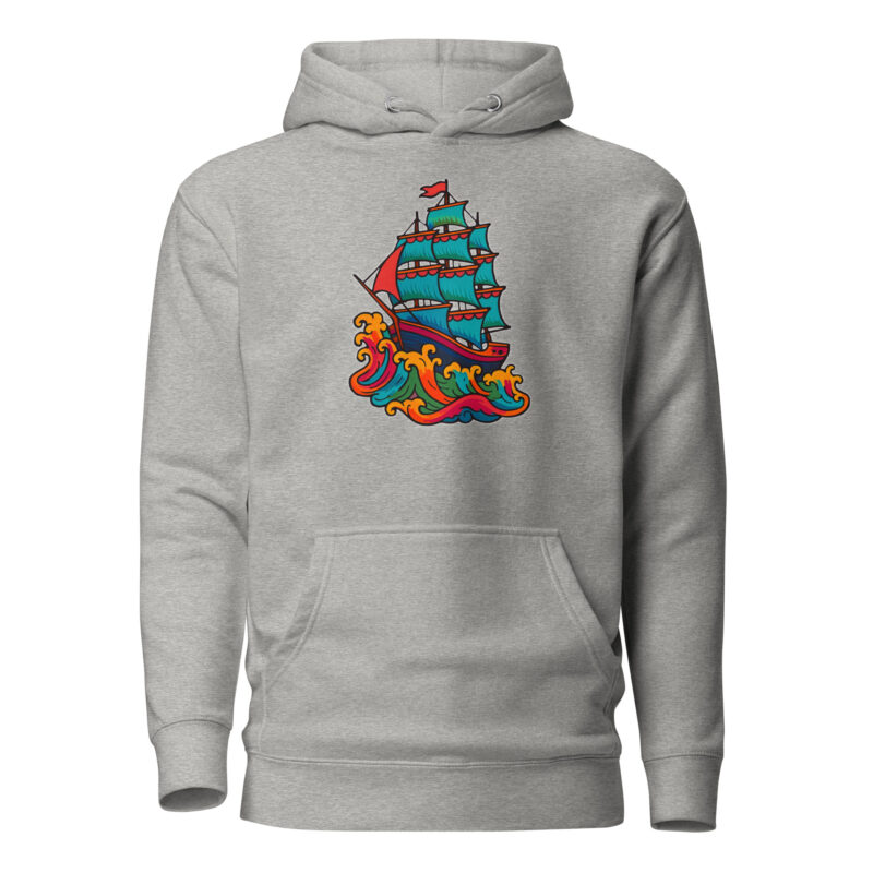 Wildes Piratenschiff Unisex-Kapuzenpullover – Hoodies – klamottn.de