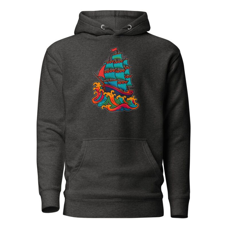 Wildes Piratenschiff Unisex-Kapuzenpullover – Hoodies – klamottn.de