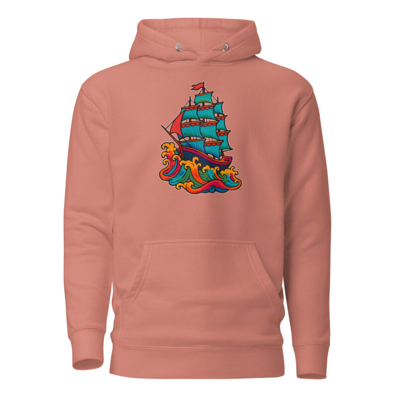 Wildes Piratenschiff Unisex-Kapuzenpullover – Hoodies – klamottn.de