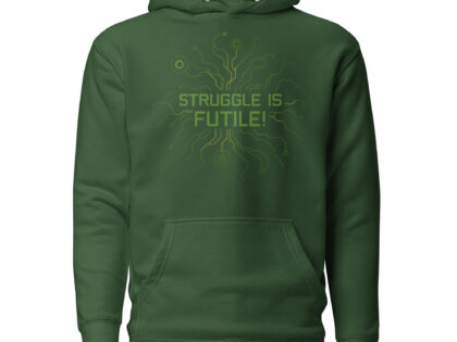 Struggle is futile Unisex-Kapuzenpullover – Hoodies – klamottn.de Struggle is futile Unisex-Kapuzenpullover – Hoodies – klamottn.de