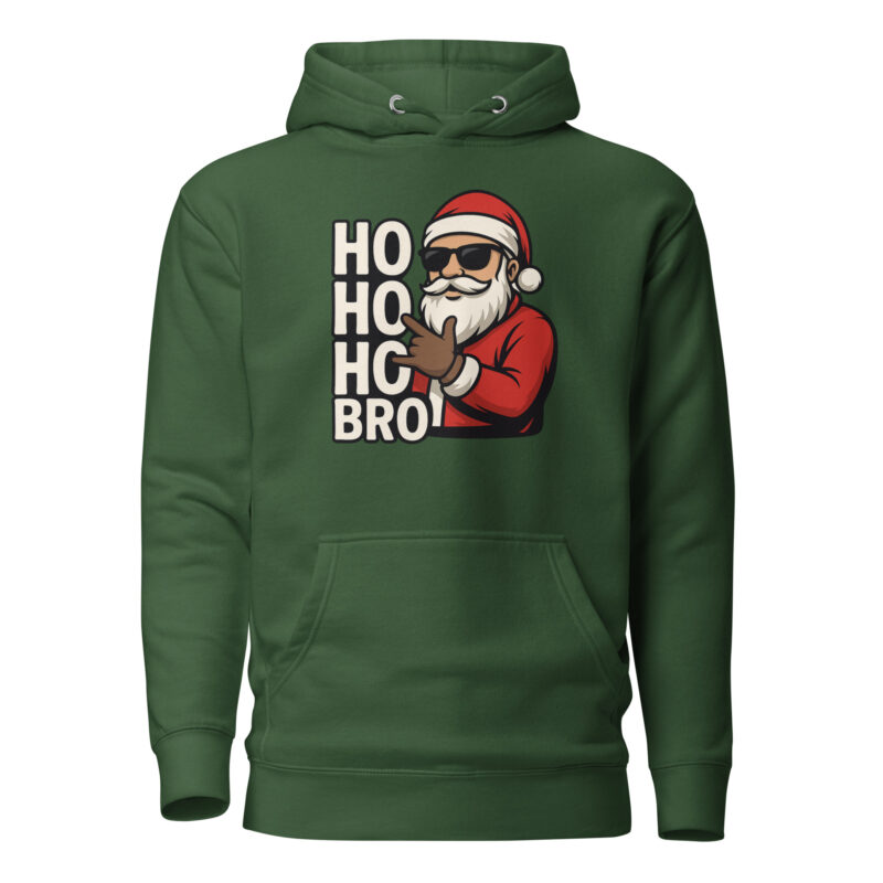 Ho Ho Ho Bro Unisex-Kapuzenpullover – Hoodies – klamottn.de