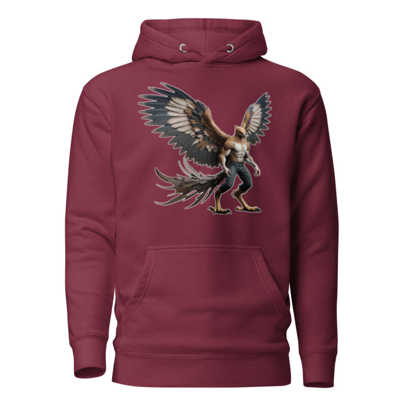 Majestätischer Greifen-Krieger Unisex-Kapuzenpullover – Hoodies – klamottn.de