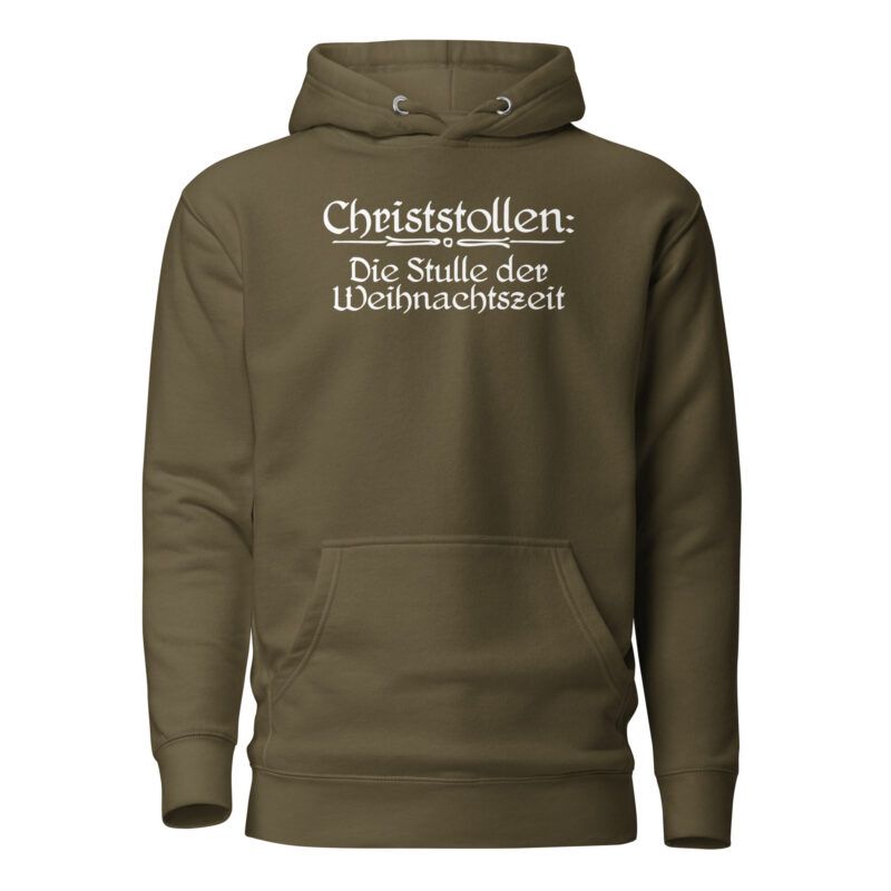 Christstollen: Die Stulle der Weihnachtszeit Unisex-Kapuzenpullover – Hoodies – klamottn.de