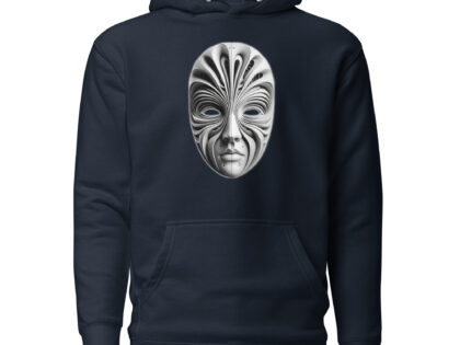 Futuristische Skulpturenmaske Unisex-Kapuzenpullover – Hoodies – klamottn.de Futuristische Skulpturenmaske Unisex-Kapuzenpullover – Hoodies – klamottn.de