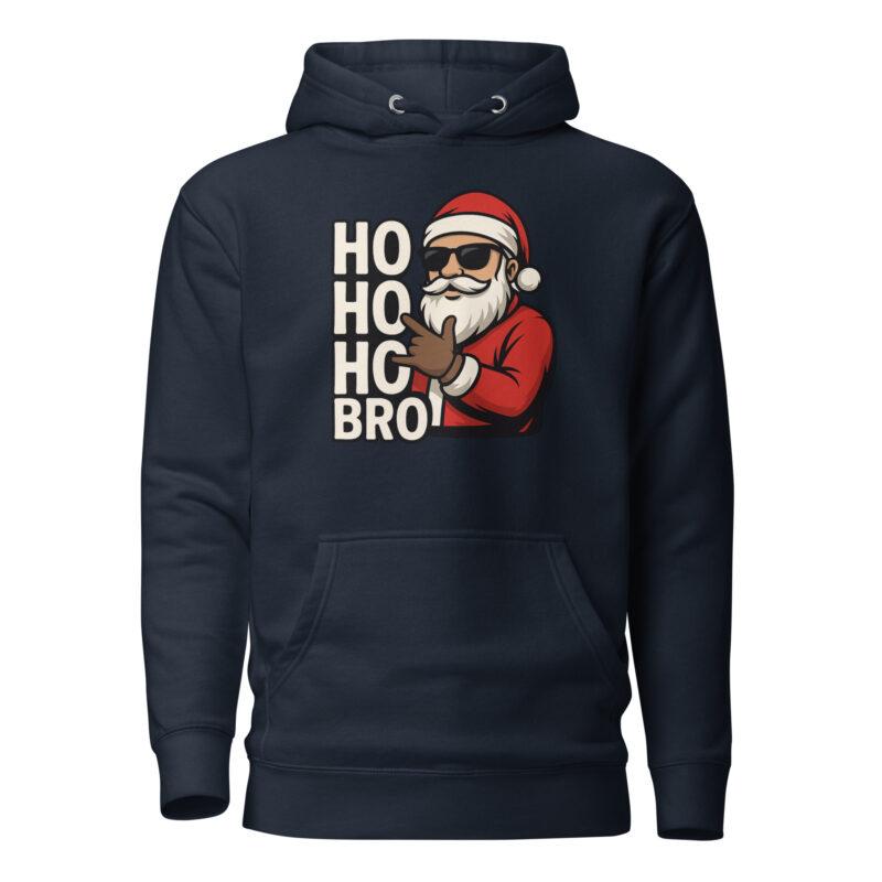 Ho Ho Ho Bro Unisex-Kapuzenpullover – Hoodies – klamottn.de