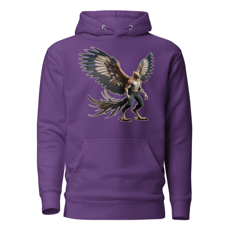 Majestätischer Greifen-Krieger Unisex-Kapuzenpullover – Hoodies – klamottn.de