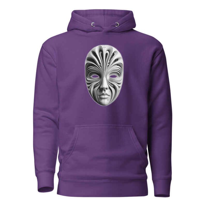 Futuristische Skulpturenmaske Unisex-Kapuzenpullover – Hoodies – klamottn.de