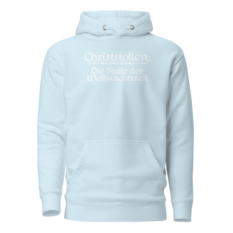 Christstollen: Die Stulle der Weihnachtszeit Unisex-Kapuzenpullover – Hoodies – klamottn.de