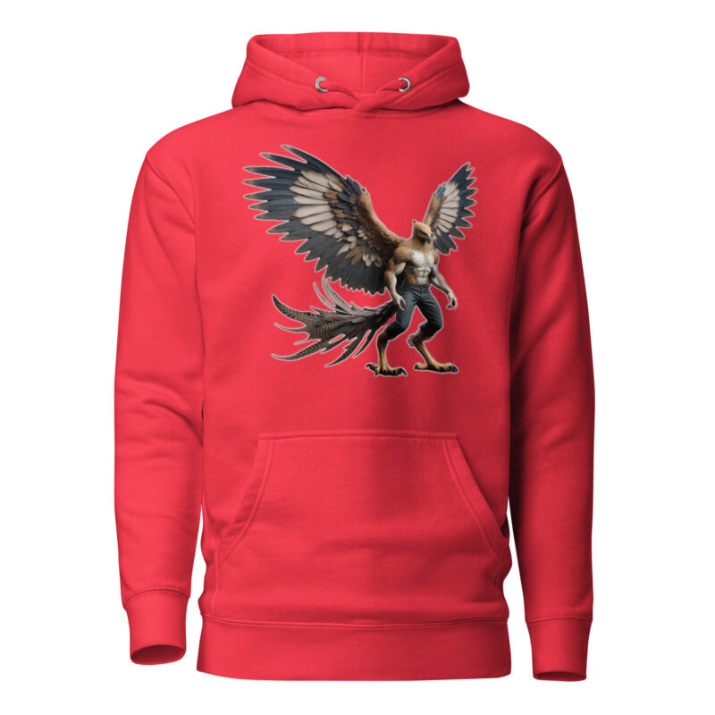 Majestätischer Greifen-Krieger Unisex-Kapuzenpullover – Hoodies – klamottn.de
