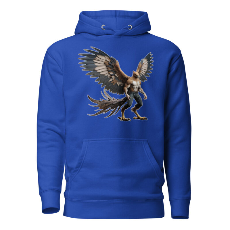 Majestätischer Greifen-Krieger Unisex-Kapuzenpullover – Hoodies – klamottn.de