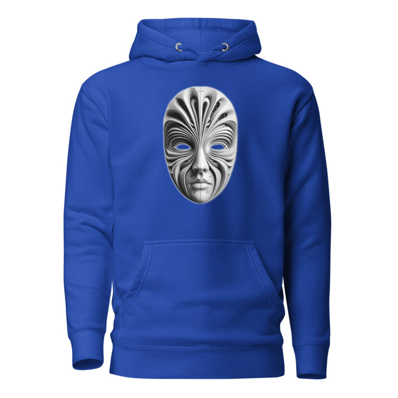 Futuristische Skulpturenmaske Unisex-Kapuzenpullover – Hoodies – klamottn.de