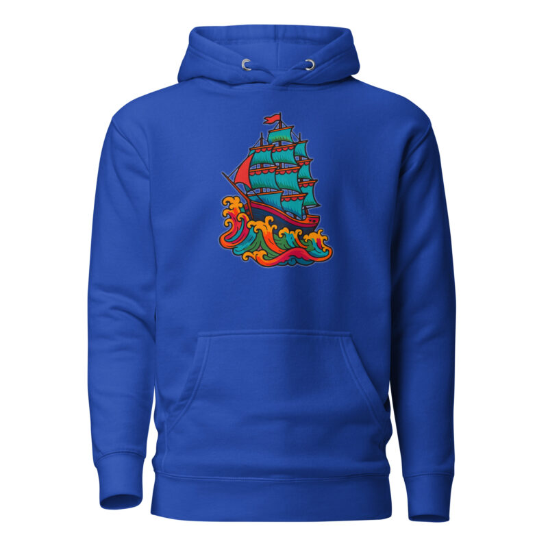 Wildes Piratenschiff Unisex-Kapuzenpullover – Hoodies – klamottn.de