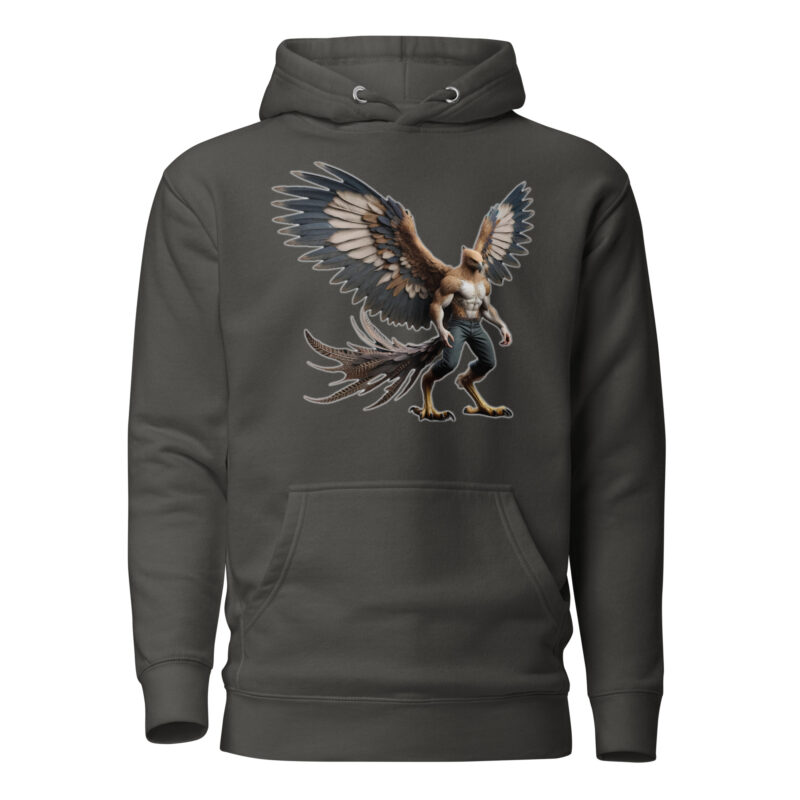 Majestätischer Greifen-Krieger Unisex-Kapuzenpullover – Hoodies – klamottn.de