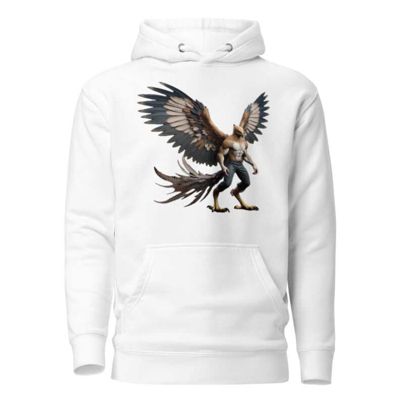 Majestätischer Greifen-Krieger Unisex-Kapuzenpullover – Hoodies – klamottn.de