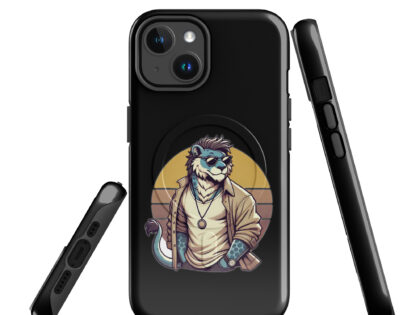 Retro-Leo im Streetstyle Hardcase iPhone®-Hülle mit MagSafe® – Accessoires – klamottn.de Retro-Leo im Streetstyle Hardcase iPhone®-Hülle mit MagSafe® – Accessoires – klamottn.de