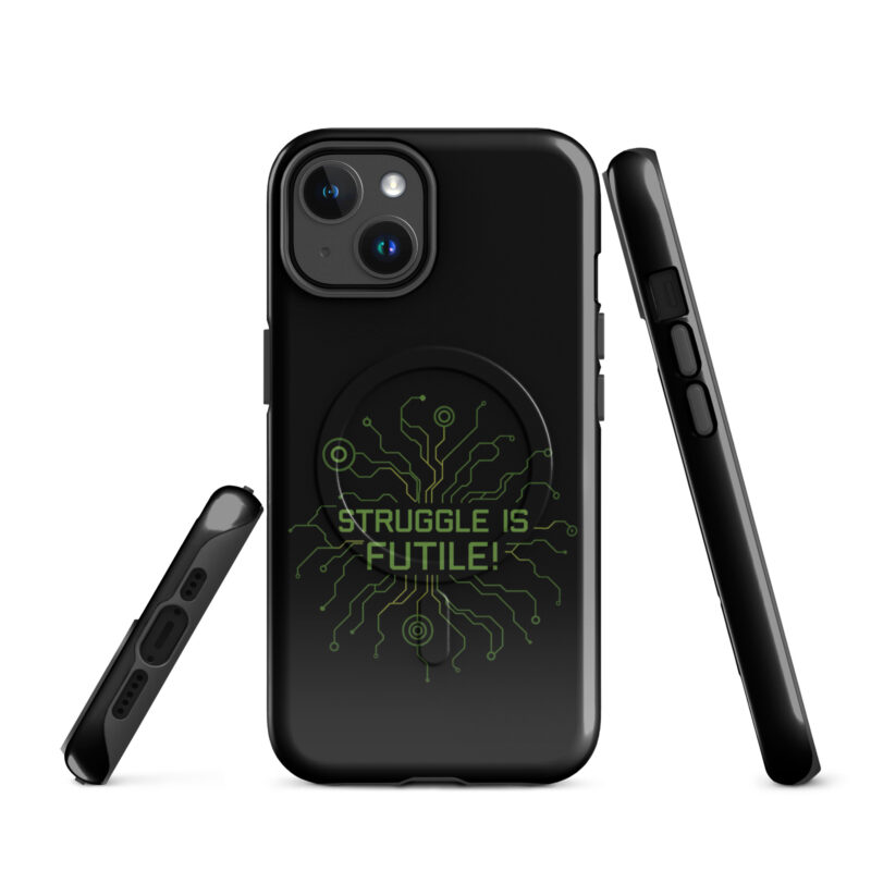 Struggle is futile Hardcase iPhone®-Hülle mit MagSafe® – Accessoires – klamottn.de