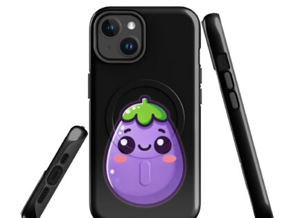 Kawaii Aubergine Hardcase iPhone®-Hülle mit MagSafe® – Accessoires – klamottn.de Kawaii Aubergine Hardcase iPhone®-Hülle mit MagSafe® – Accessoires – klamottn.de