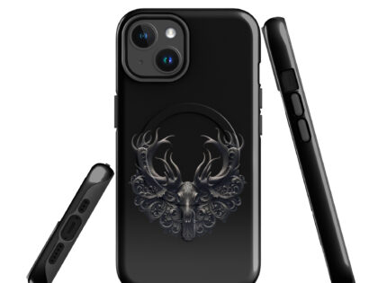 Mystischer Hirschschädel Hardcase iPhone®-Hülle mit MagSafe® – Accessoires – klamottn.de Mystischer Hirschschädel Hardcase iPhone®-Hülle mit MagSafe® – Accessoires – klamottn.de