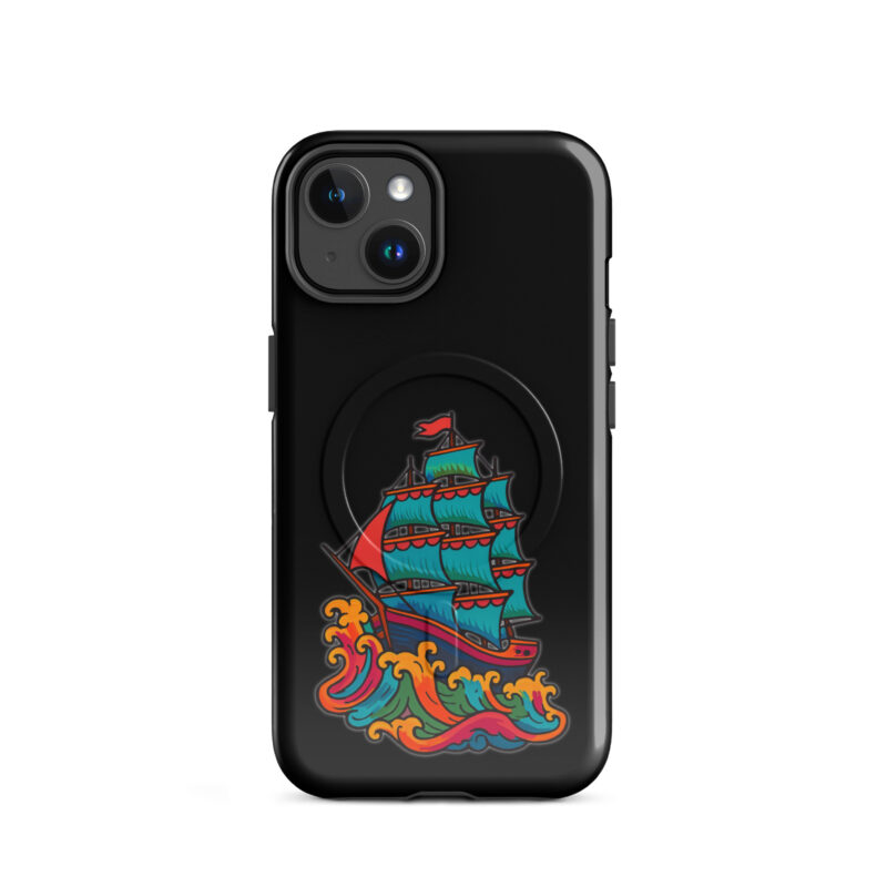 Wildes Piratenschiff Hardcase iPhone®-Hülle mit MagSafe® – Accessoires – klamottn.de