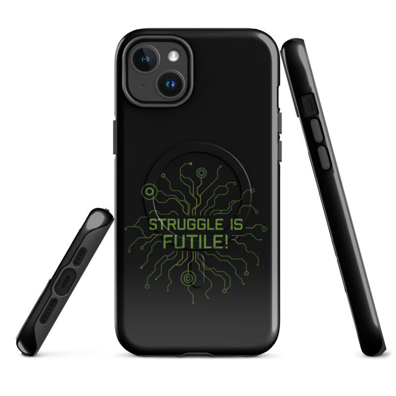 Struggle is futile Hardcase iPhone®-Hülle mit MagSafe® – Accessoires – klamottn.de